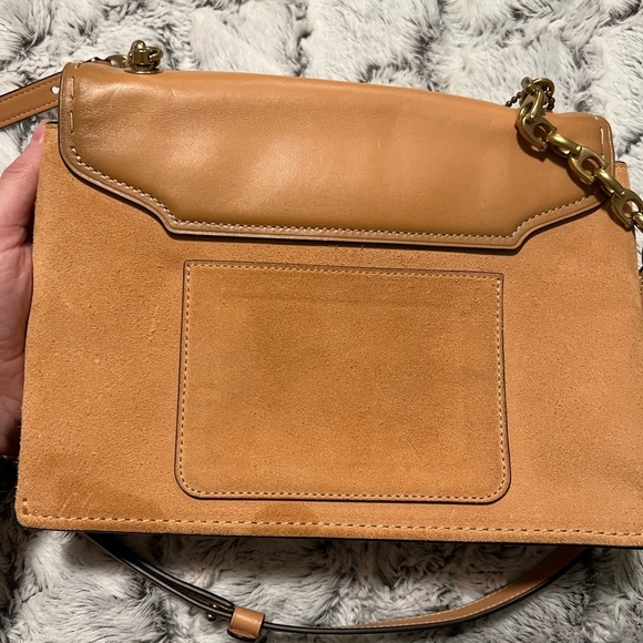 Coach 1941 Swagger Chain Crossbody Bag Camel Color - Picture 5 of 16